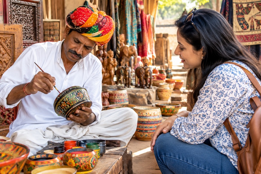 Handicraft and Artisan Tourism in India: Explore Traditional Crafts and Local Artisans